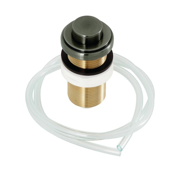 Garbage Disposal Air Switch Button, Black Stainless